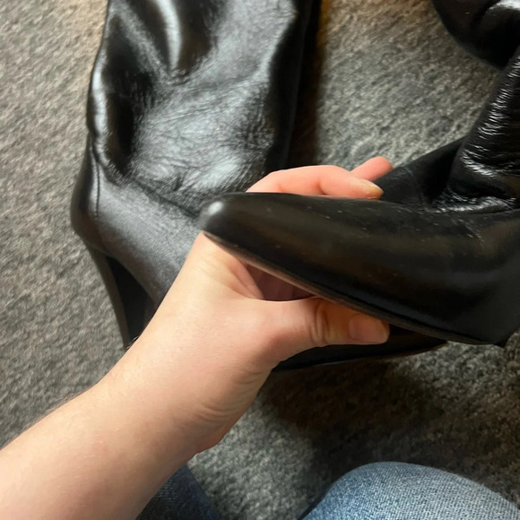 Iro MALOOFA BOOT IN BLACK, size 37 - Picture 4 of 13